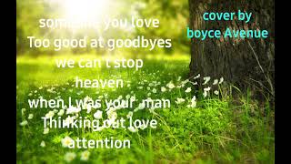 Best of Acoustic Songs/        Covers Boyce Avenue 2019