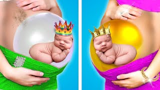 Mind-Blowing Rich Vs Poor Pregnancy Gadgets || Smart Gadget Recommendations by Crafty Panda