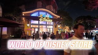 4K- World of Disney Store Downtown Disney Walking Tour