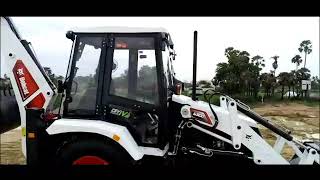 backhoe loader bobcat backhoe loader new machine JCB type machine bacco loader