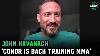 John Kavanagh gives Conor McGregor update: "He’s a 2000-pound gorilla”