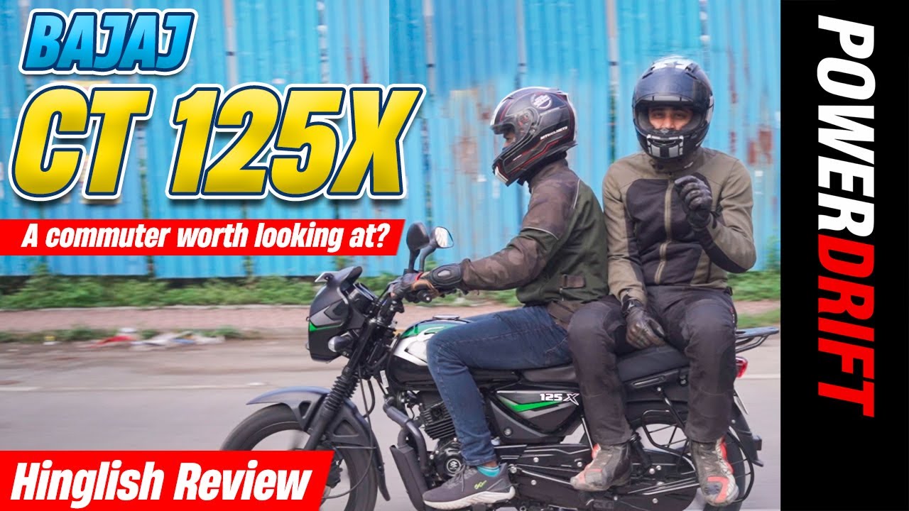 The 2022 Bajaj Ct 125x A Commuter Worth Looking At Hinglish Review