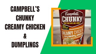 Campbell's Chunky Creamy Chicken \u0026 Dumplings