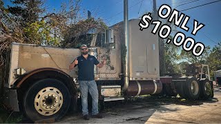 I Bought an Abandoned Semi Truck, It’s Rough….