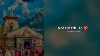 Tere Hath Me Mera Haath Ho Aur Manjil Kedarnath Ho ❤️ | Kedarnath Status | Vivek Editz