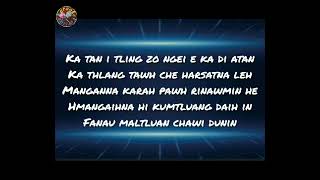 Rda_47 = Nang ngaih ka bang thei lo🎙📢 Karaoke \u0026 Lyrics Video.🎵🎸