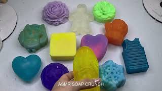 SOFT Glycerin Soap Cutting ASMR COMPILATION Satisfying Sounds