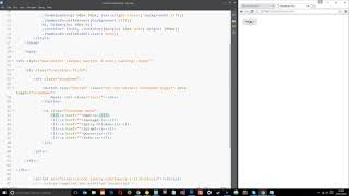 Bootstrap Tutorial 15 Drop down Menu's 1080 X 1920