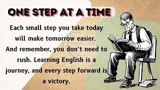 One Step at a Time || Learn English Step by Step: My Story & Tips to Help You Succeed