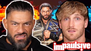 Roman Reigns Embarrasses Logan Paul, Reveals John Cena Beef & Fighting The Rock