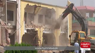 CDA crackdown on encroachment in Islamabad | Hum News