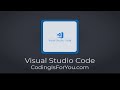 VS Code Tutorial Series 2021 | Part 3 | Modify Visual Layout of Files