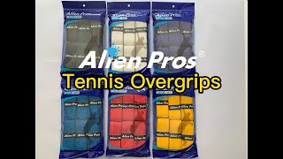 Alien Pros Tennis Racket Grip Tape (6-Pack)