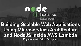 Building Scalable Web Applications Using Microservices Architecture And Building Scalable Web Applications Using Microservices Architecture And