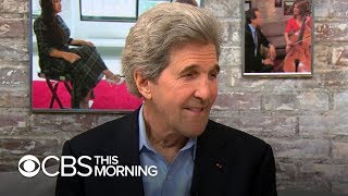 Former Secretary of State John Kerry says climate change is a "life and death" issue