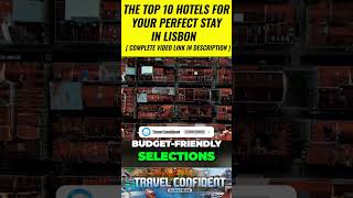 Experience Luxury and Unparalleled Experiences in Lisbon Top Hotels