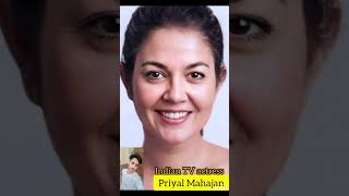 Priyal Mahajan (old and young) Indian TV actress and model #short