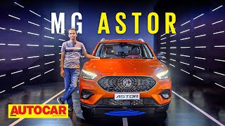 2021 MG Astor walkaround - All details on tech-loaded Creta rival | First Look | Autocar India