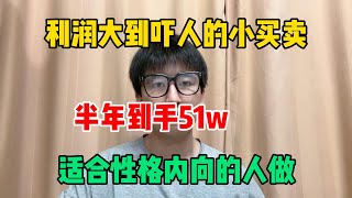 【副业推荐】不打工也能养活自己，利润大到吓人的生意，半年到手51w，靠一台电脑养活自己，适合性格内向的人做！#tiktok #tiktok赚钱 #tiktok干货 #副业