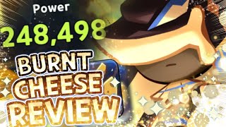 FOREVER Protector of Golden Cheese! NEW Burnt Cheese Cookie Review! | Cookie Run Kingdom