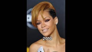 Rihanna's transformation (2000 - 2023) #transformation #shorts