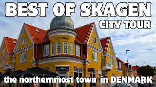 SKAGEN - the northernmost town in Denmark - all highlights - city tour