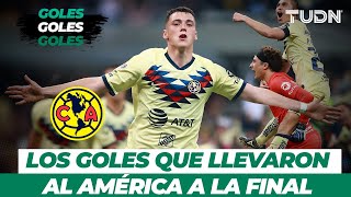 Los goles que llevaron al América a la final del Apertura 2019 de la Liga MX | T