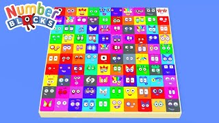 Numberblocks Song Step Squad 1 - 100 MILLION - Count to 100 Song - Learn to Count Big Numbers!