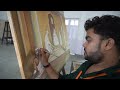 चित्रकार शिविर RBD college, bijnor, bijnor mahotsav | artist workshop bijnor #artist #bijnor