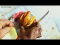 ସେଓ ହେଲା ହଂସ 😳 ଆସ ଜାଣିବା 🍎 ରୁ 🦢 କେମିତି କରିବ apple cutting youtube foodblogger craft shorts