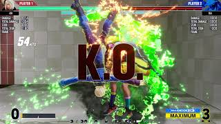 KOF15 アッシュ Ash 2.5bar サンキュロット combo dmg1004 ver.1.63 #KOFXV #KOF15