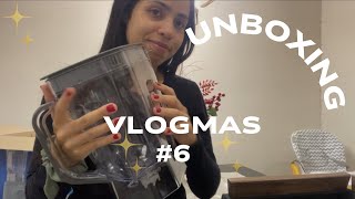 Vlogmas 6 | unboxing liquidificador OSTER + teste