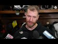 Nick Cousins, Claude Giroux, Travis Green Pregame Media vs PHI