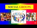 SOCIAL GROUPS  -   Applied  Sociology For Nursing - Speech