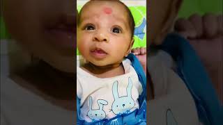 ૨૮ દિવસ પછી પહેલી વાર તેના પિતાના ઘરે જાય છે #baby #cute #cutebaby #trending #youtube #funnyvideo