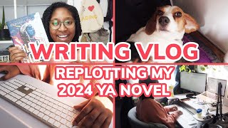 Writing Vlog: Replotting My 2024 YA Novel [CC]