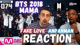 Episode 074: BTS (방탄소년단) MAMA 2018 in Japan FAKE LOVE + ANPANMAN REACTION