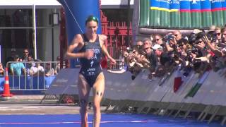 2015 Barfoot \u0026 Thompson World Triathlon Series Auckland - Elite Women's Highlights