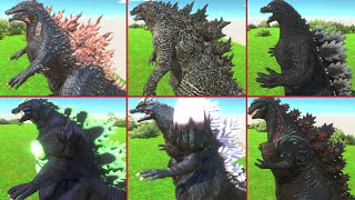 7X GODZILLA THE WAR WHO WILL WIN  - Animal Revolt Battle Simulator