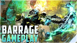 ExoPrimal Beta Barrage Gameplay