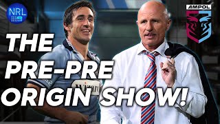 LIVE: State of Origin 2 Pre-preshow with Andrew Johns and Peter Sterling | NRL on Nine