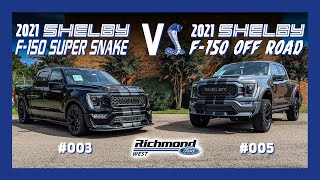 RARE 2021 Shelby F-150s Compared! WHIPPLE SUPERCHARGED 775 HP!!