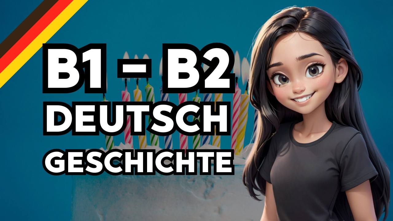 Deutsch Lernen Mit Geschichten | Deutsch B1 - B2 | Der Geburtstag ...