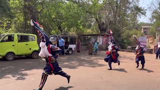 चार संकासुर ने धरला पाठलाग 😱 शिमगा🚩#viral #trending #kokan #kokanchekhele #vlog #shorts