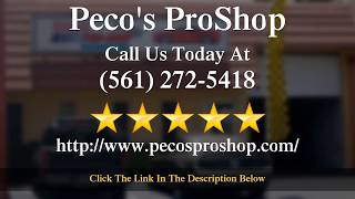 Peco's Pro Shop Delray Beach Auto Body Repair 5 Star Review by Maria Torres
