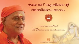 158 - ഉദ്ധവന് കൃഷ്ണൻ്റെ അന്തിമോപദേശം  - 4 | Swami Bhoomananda Tirtha