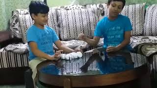 Paper Toss Challenge - Saharsh vs Prateek