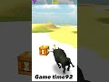 Angry Bull simulator fight with Tractor 🚜|El Pollito Pio 3d-Canciones de la granja de zenon 6M 12Am