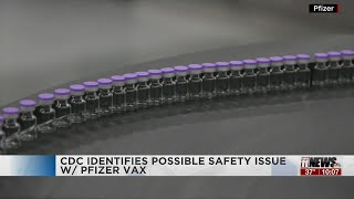 Possible safety issue with Pfizer vaccination