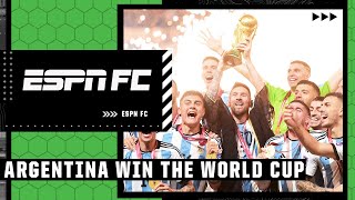 ‘The BEST WORLD CUP FINAL ever!’ Reaction to Lionel Messi & Argentina’s win | ESPN FC Daily